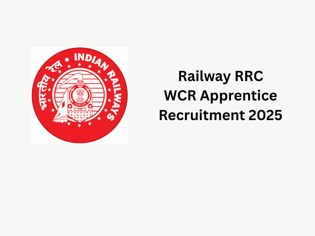 Railway RRC WCR Apprentice Recruitment 2025