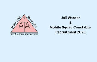 Jail Warder & Mobile Squad Constable Recruitment 2025
