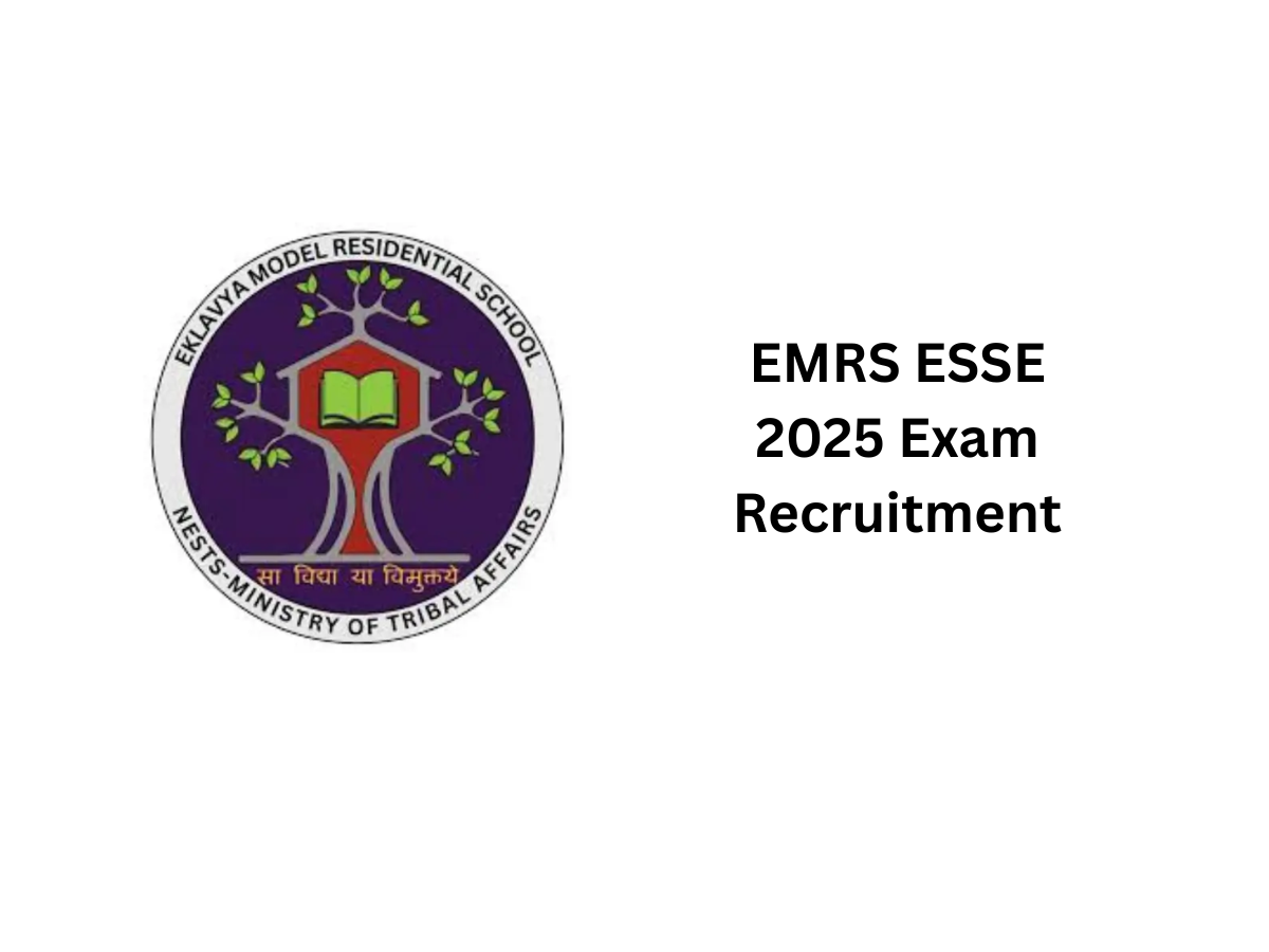 EMRS ESSE 2025 Exam Recruitment | Apply Now