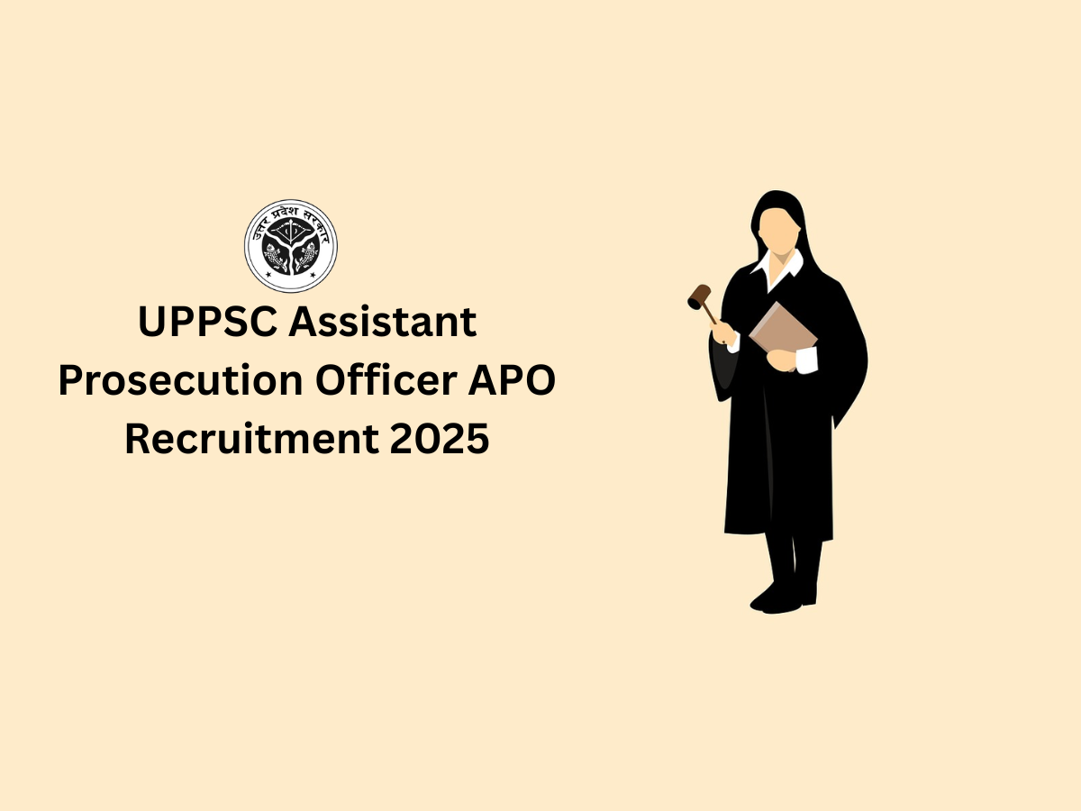 UPPSC Assistant Prosecution Officer APO Recruitment 2025