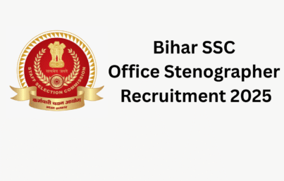 Bihar SSC Office Stenographer Recruitment