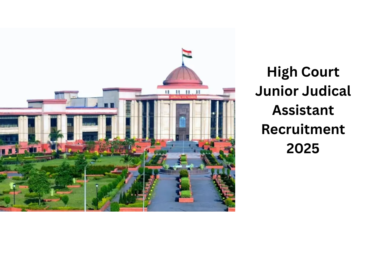 High Court Junior Judical Assistant Recruitment 2025