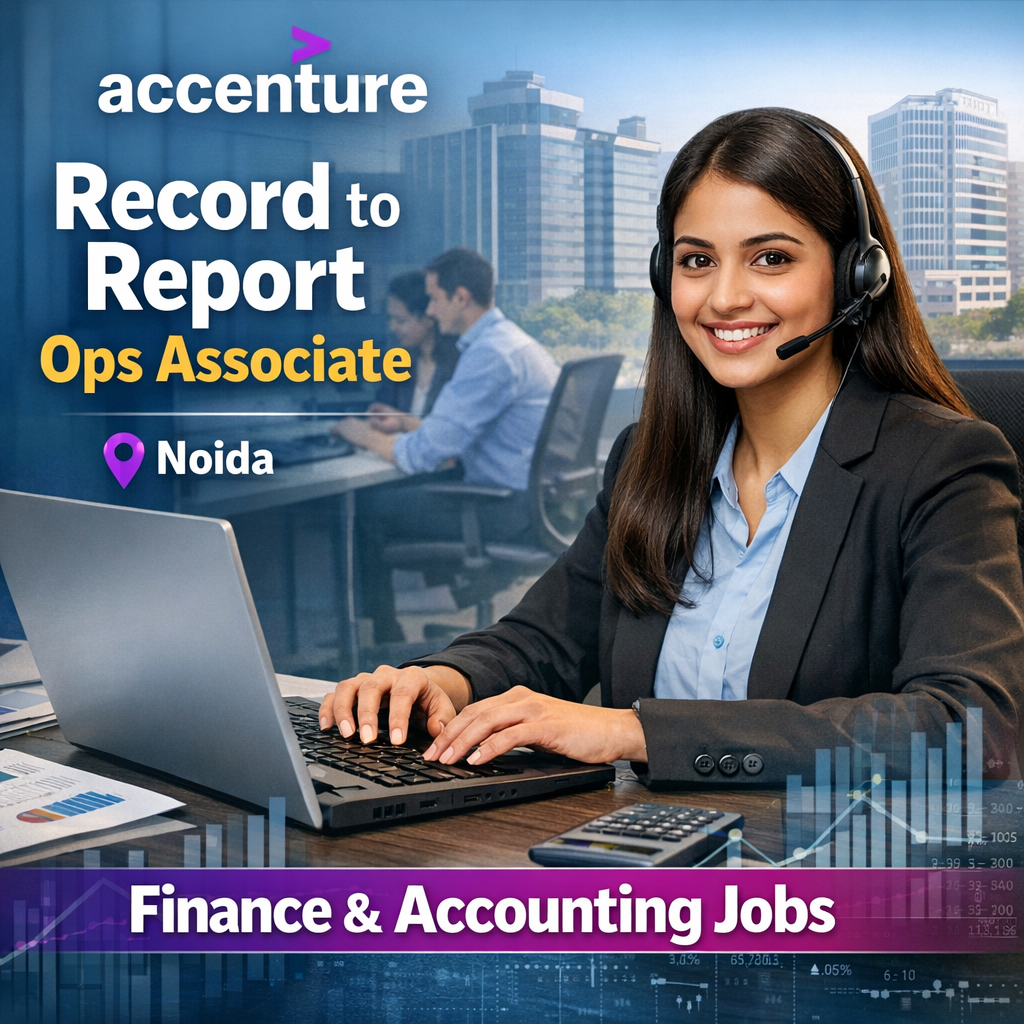 Record to Report Ops Associate -2026 | Accenture Noida