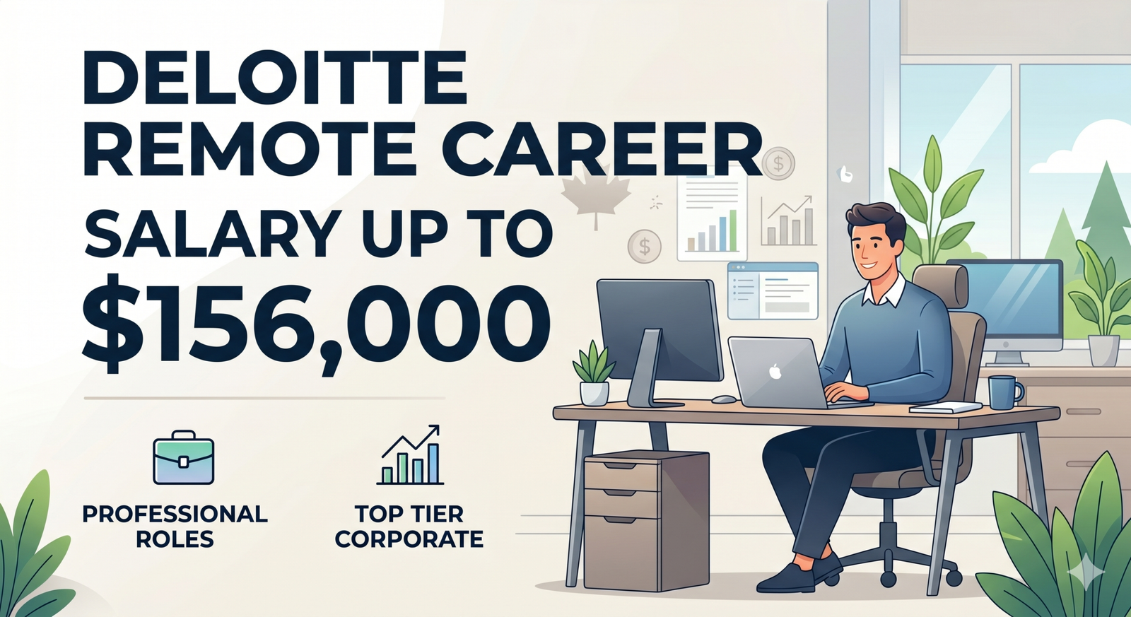 Work From Home Job at Deloitte | Salary Upto $156,000 | Canada – Remote 