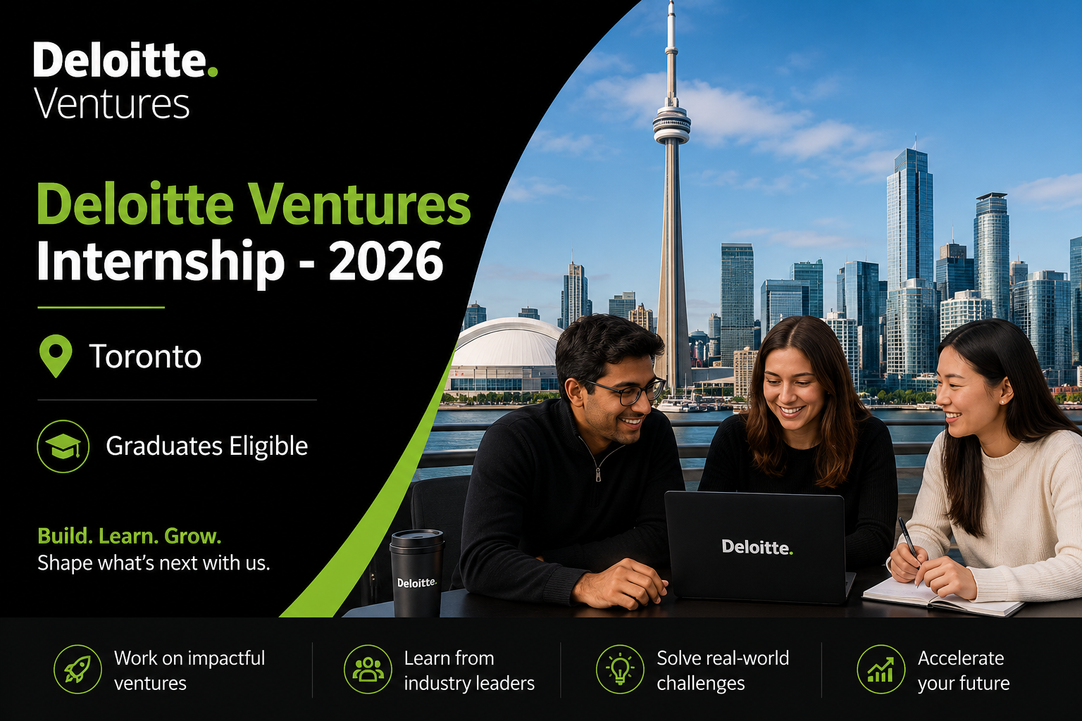 Deloitte Ventures Internship 2026 | Toronto | Graduates Eligible