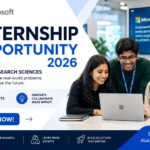 Microsoft Internship Opportunity 2026 | Research Sciences | Apply Now!