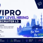 Wipro Entry Level Hiring for Recruiter L3