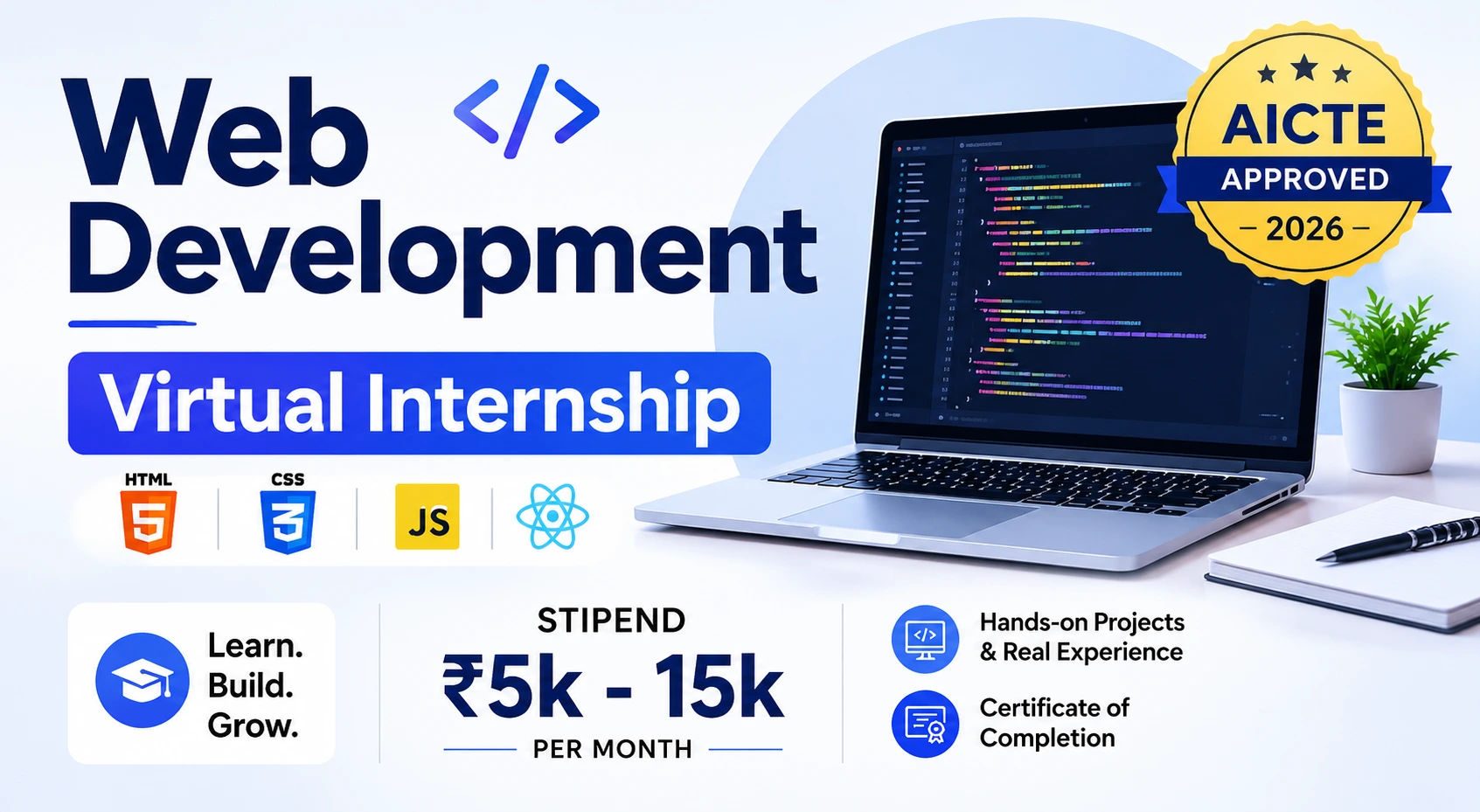 Web Development Virtual Internship