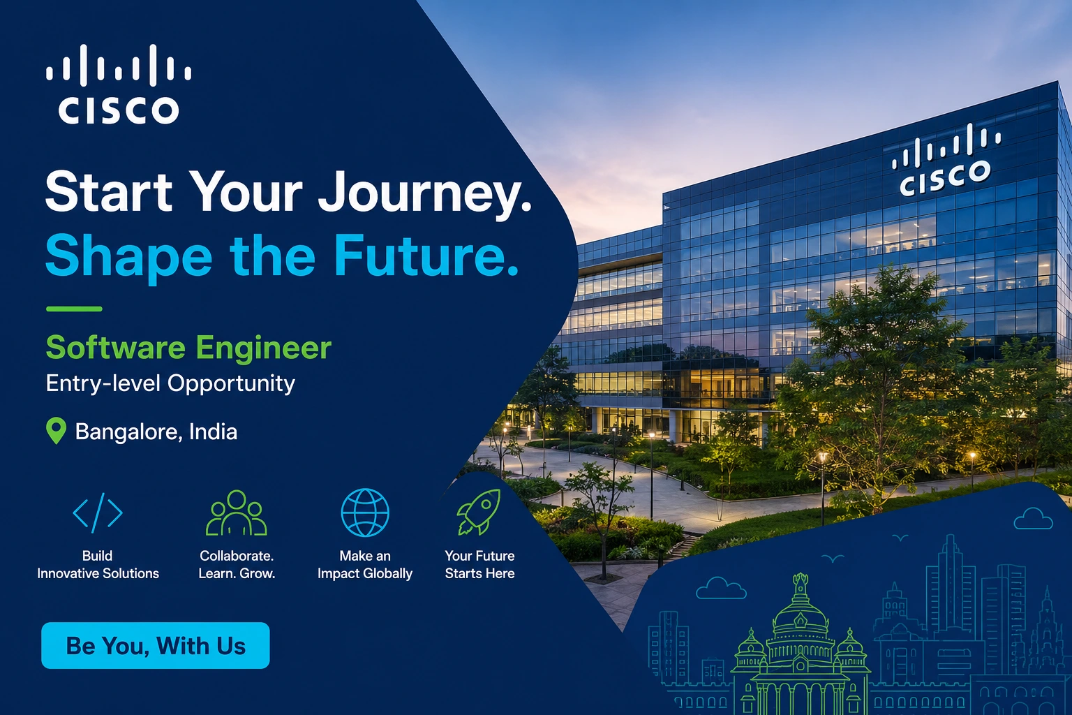 Cisco Entry-level Job | Software Engineer – Bangalore | May 2026