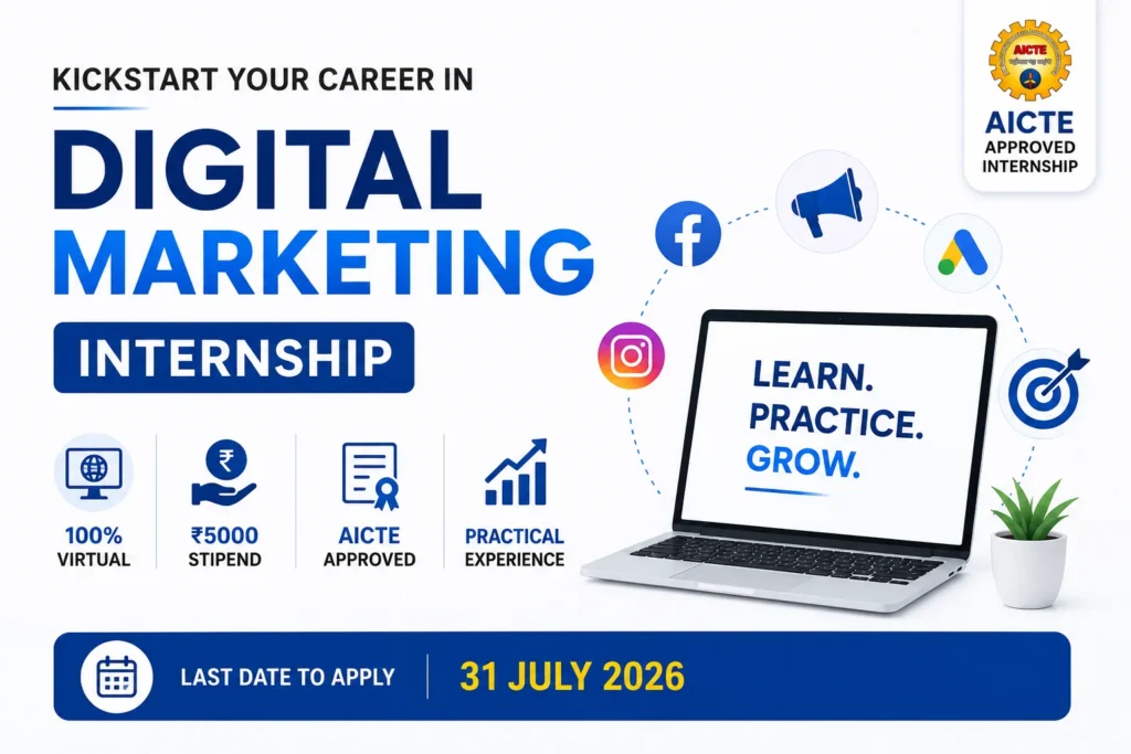 Digital Marketing Internship AICTE
