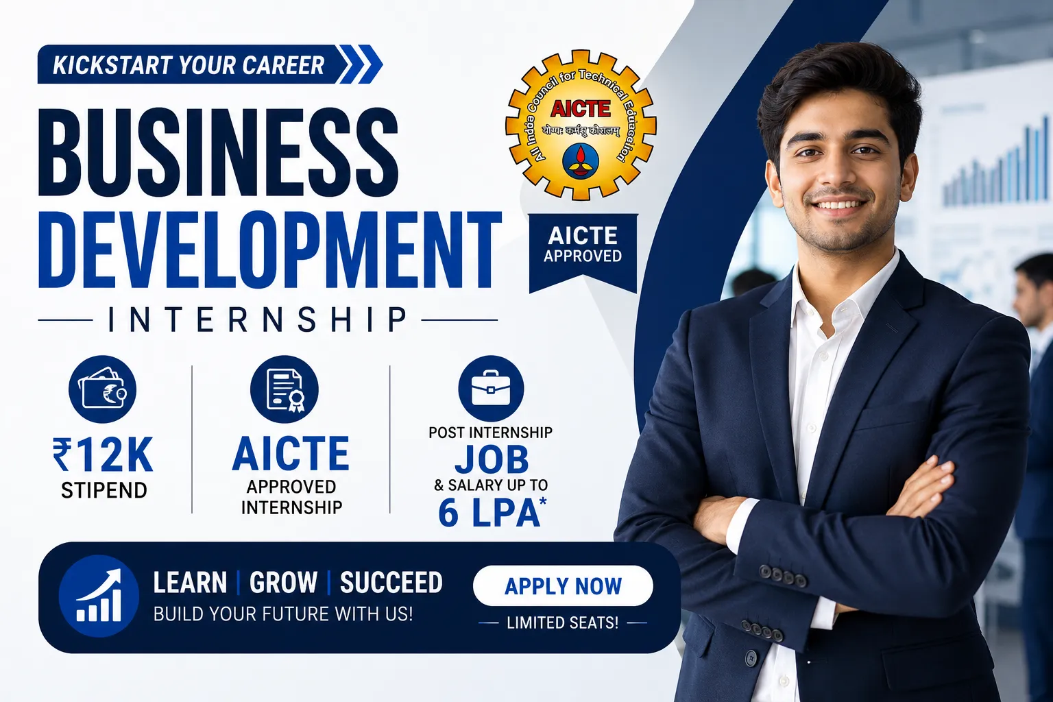Business Development Internship | ₹12k Stipend | AICTE | With Guaranteed Job