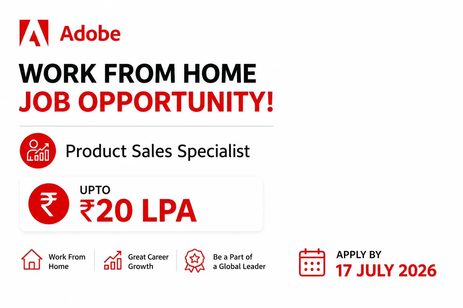 Adobe Work From Home Job