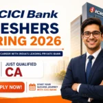 ICICI Bank Freshers Hiring 2026
