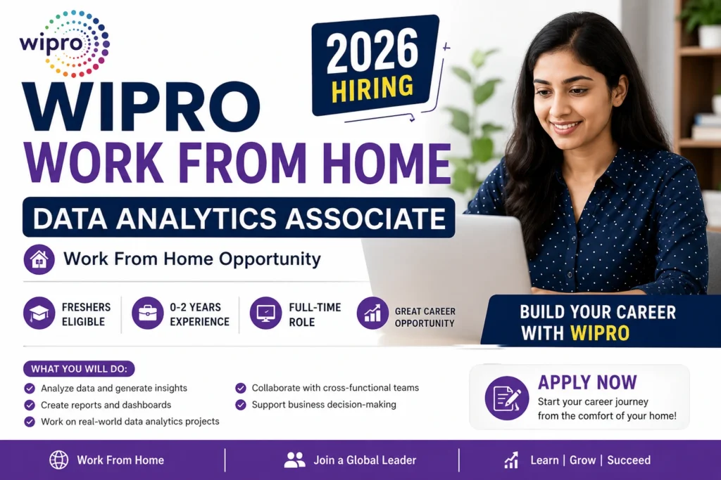 Wipro Work From Home 2026
