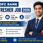 HDFC Bank DSA Fresher Job 2026