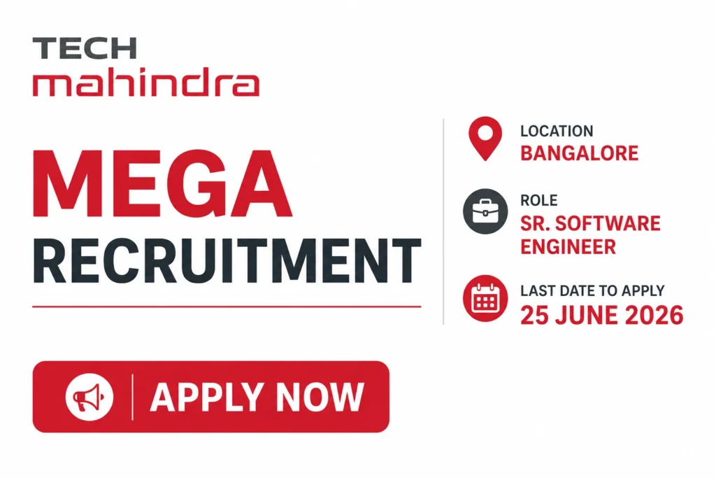 Tech Mahindra Mega Recruitment