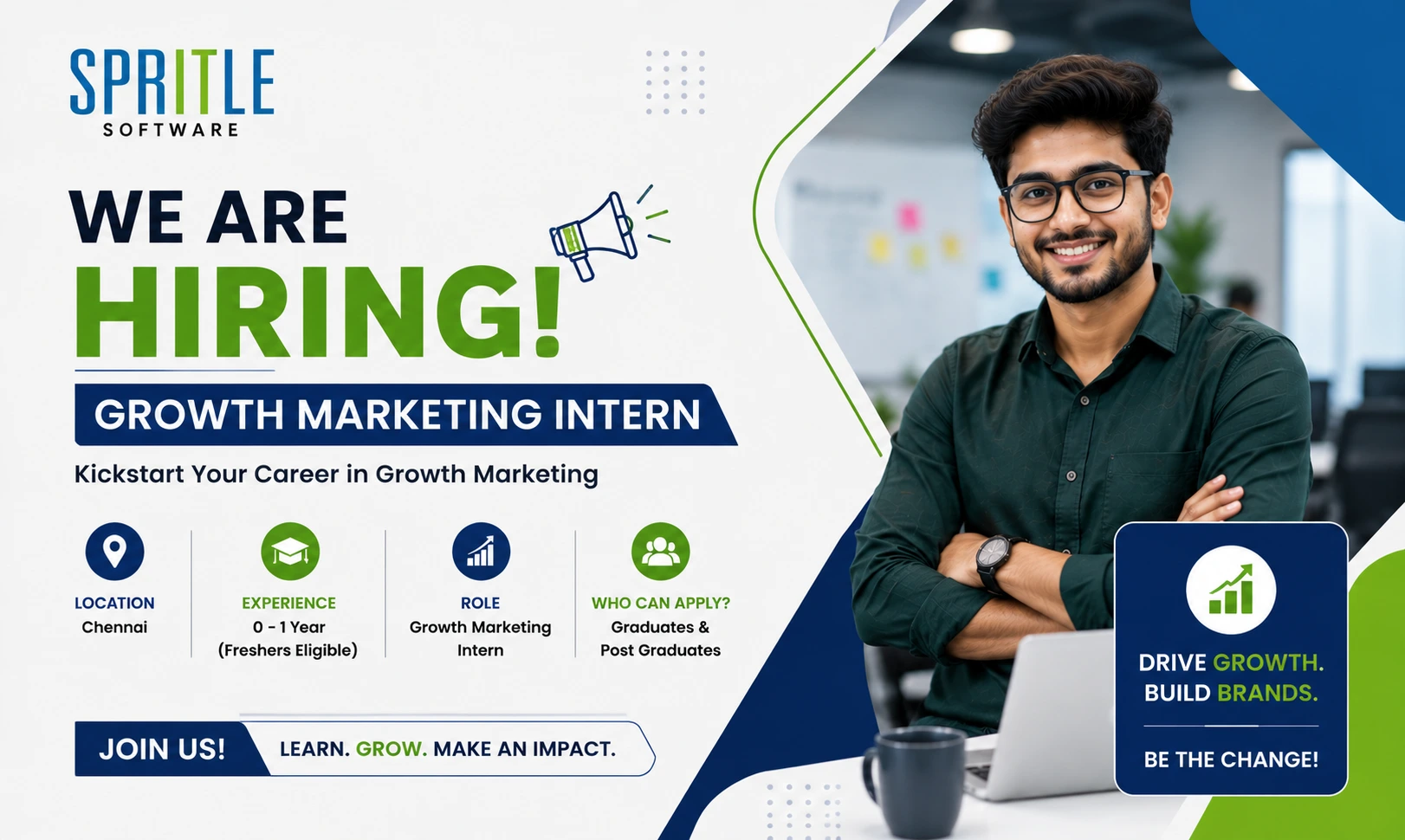 Spritle Software Internship 2026 | Growth Marketing Intern Role