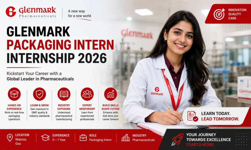 Glenmark Internship 2026