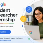 Google Student Researcher Internship