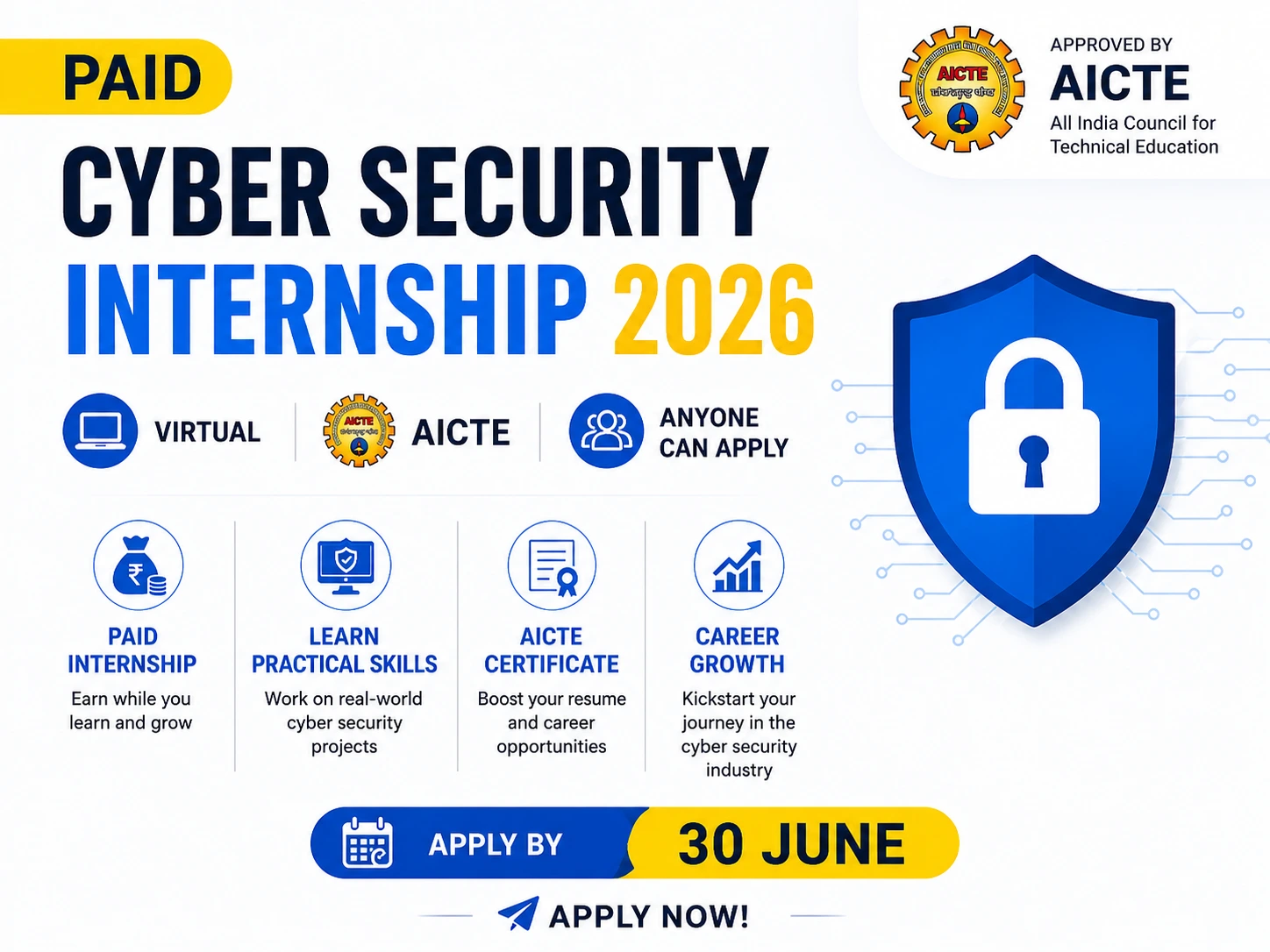 Paid Cyber Security Internship 2026