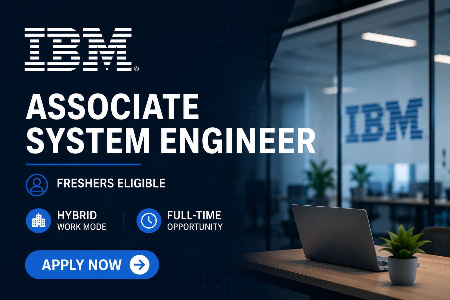 IBM Associate System Engineer Jobs 2026| Freshers Apply Now